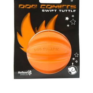 Dog Comets Swift Tuttle kamuoliukas šunims, oranžinis, 6 cm
